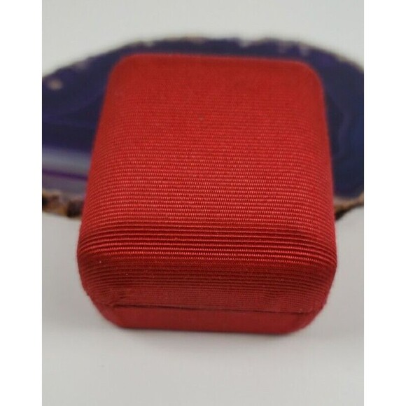 Vintage 1990's by Roman Classic Collection Genuine Crystal Heart Stud Earrings - Picture 6 of 6